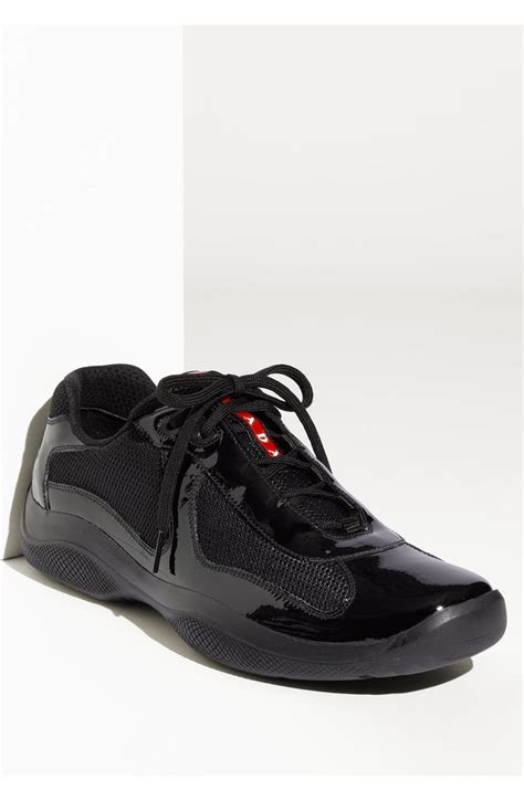 Prada Punta Ala Mesh & Leather High